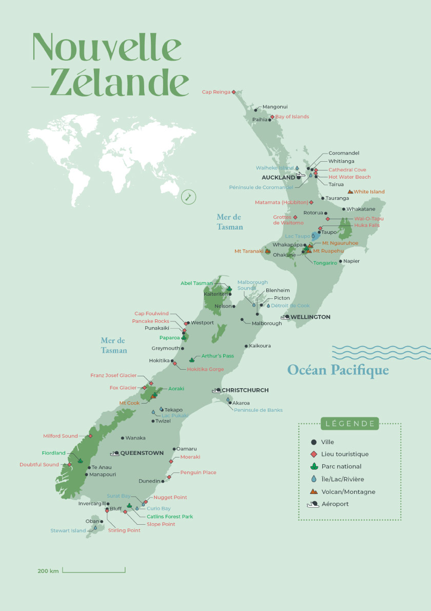 carte australie